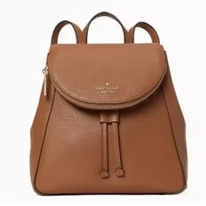 SALE PRICE ? Kate spade Leila medium backpack ginger brown leather NWT bag Kate Spade - Brandclub - Kate Spade New York Leila Dome  main image 3